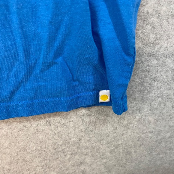 Life is Good Shirt Mens Large Blue Keep it Salty Beard Guy Beanie Sailor - Picture 7 of 11